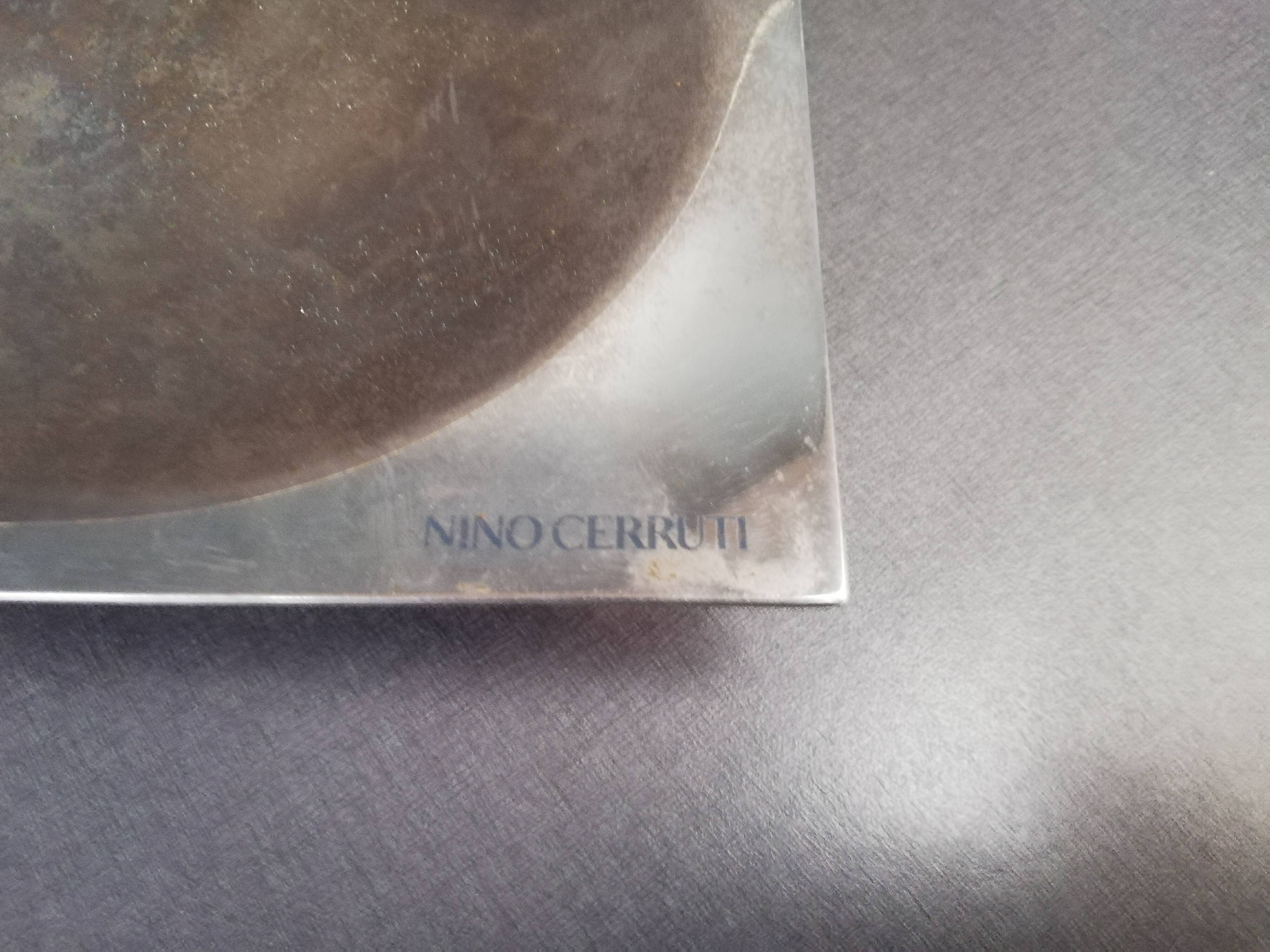 Empty pocket ashtray Nino Cerruti