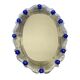 Vintage Simoeng Hand-Carved Venetian Oval Mirror