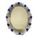 Vintage Simoeng Hand-Carved Venetian Oval Mirror