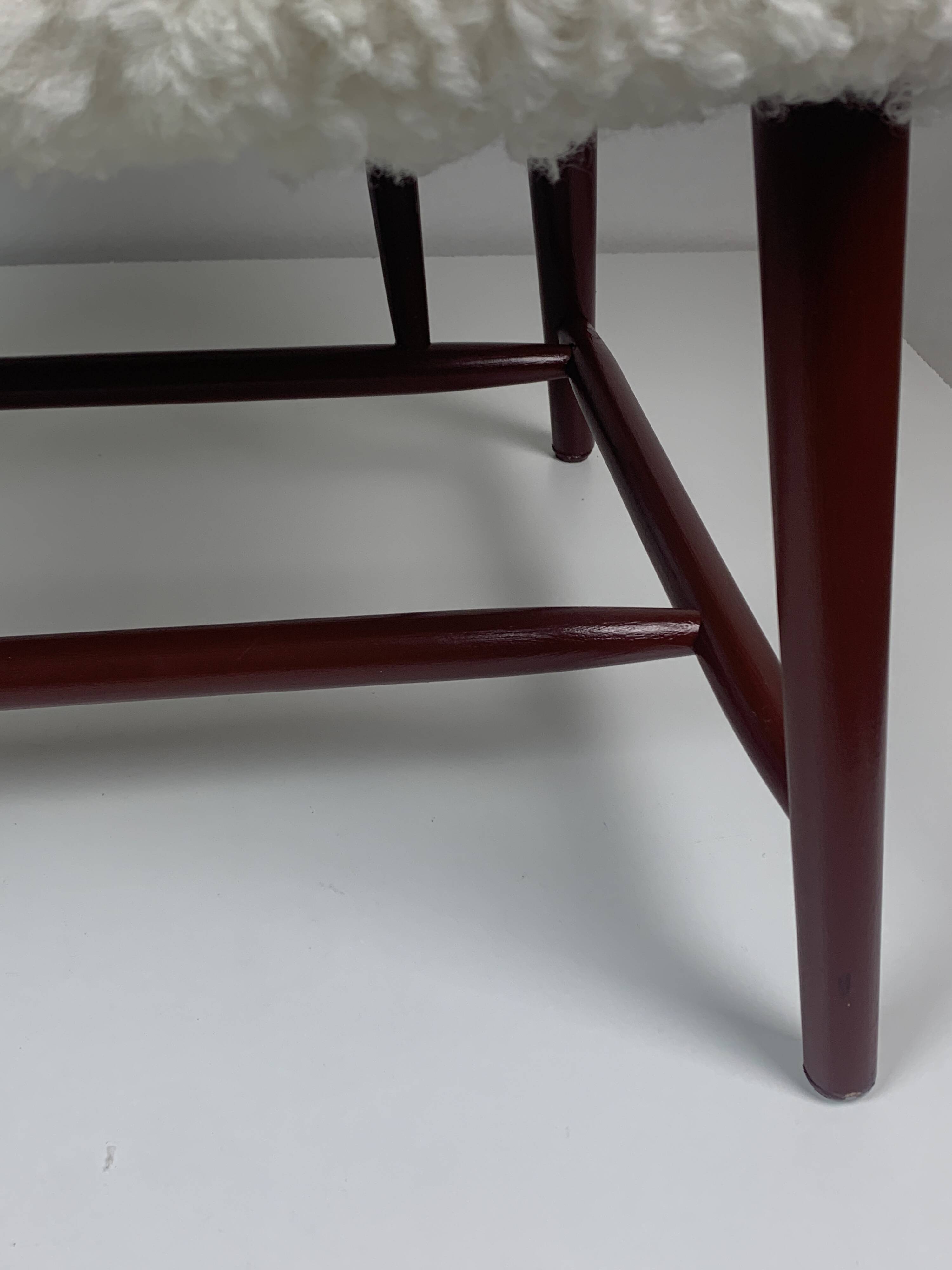 Scandinavian Swedish midcentury lounge or easy chair by Alf Svensson, Model Teve, 1950s