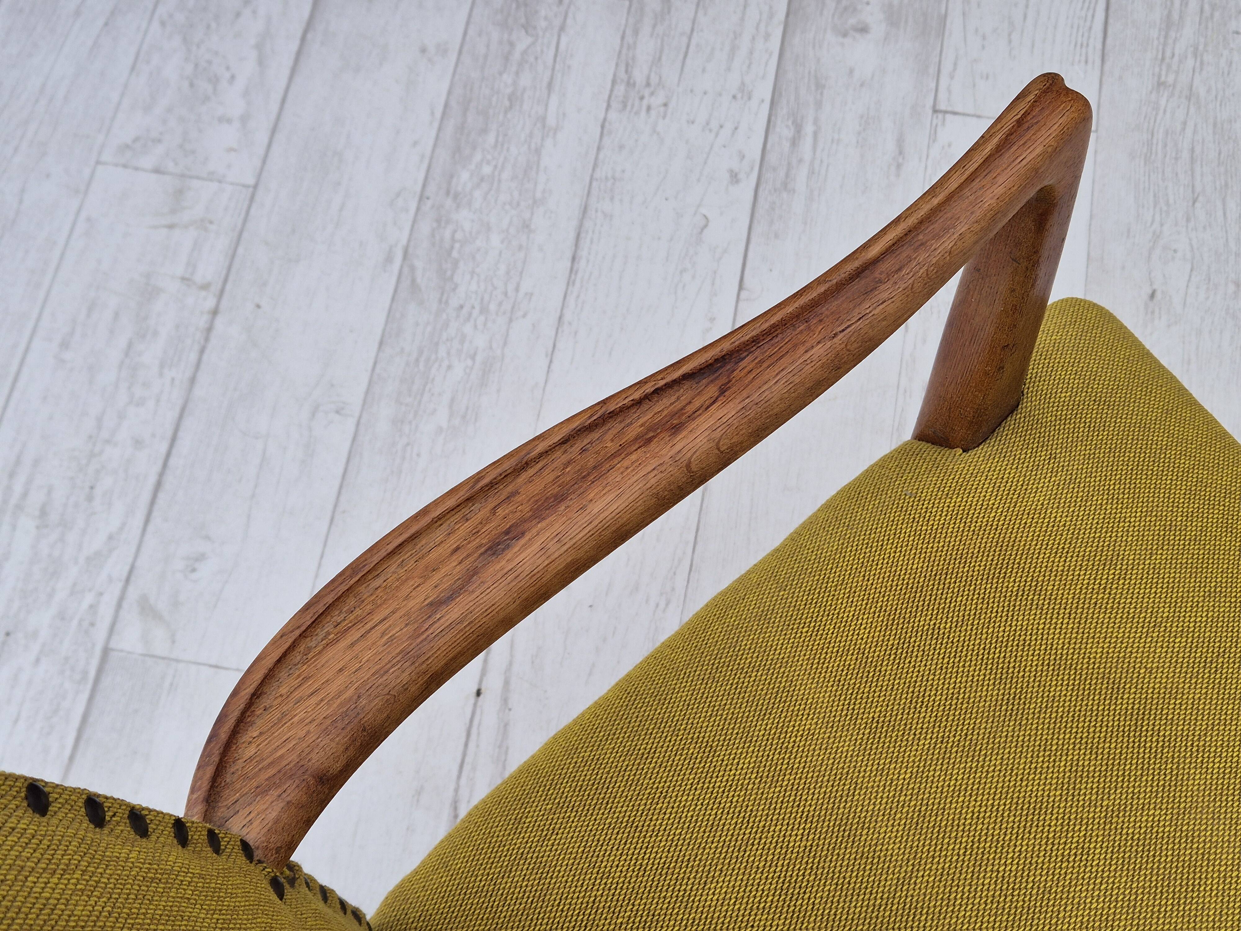 Canapé 2 places danois des années 1950 par Ehapa Møbler, état d'origine.