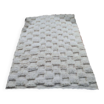 Handmade wool Berber rug 150 X 100 CM