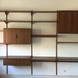 Kai Kristiansen teakhouten wandmeubel