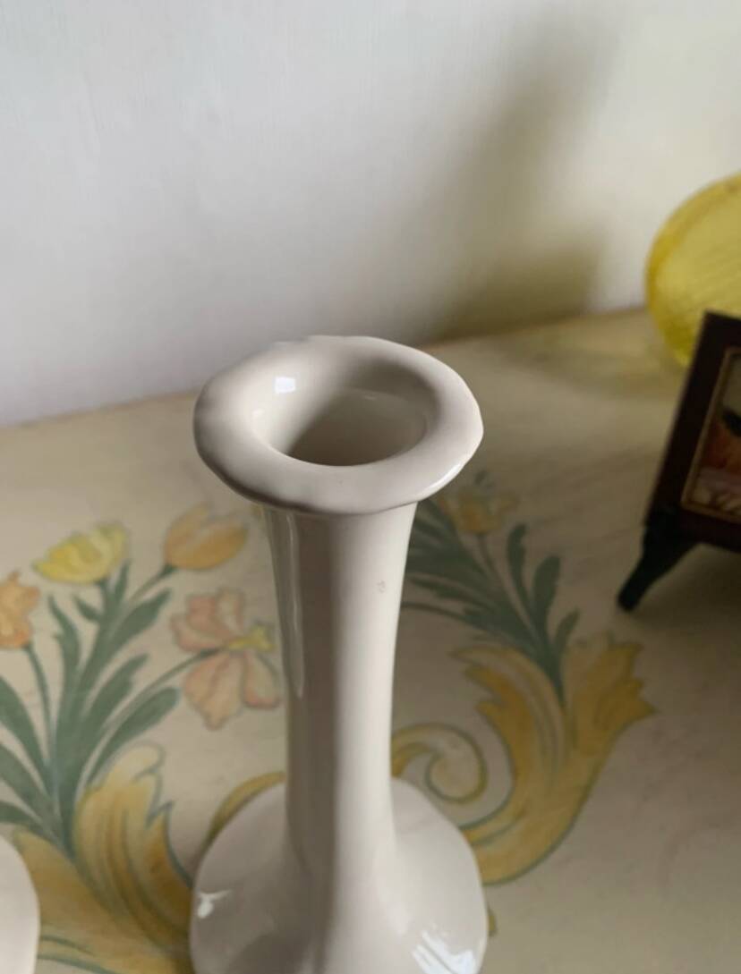Rare - pair of ikea idyll vintage candlesticks - chic country style