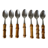 Small bamboo spoons