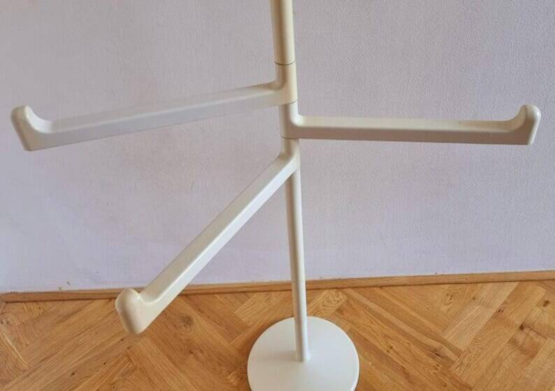 Midcentury Floor Coat Rack Gedy, Makio Hasuike, Italy, 1970s