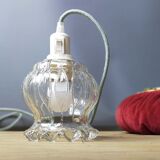 Transparent bulb portable lamp