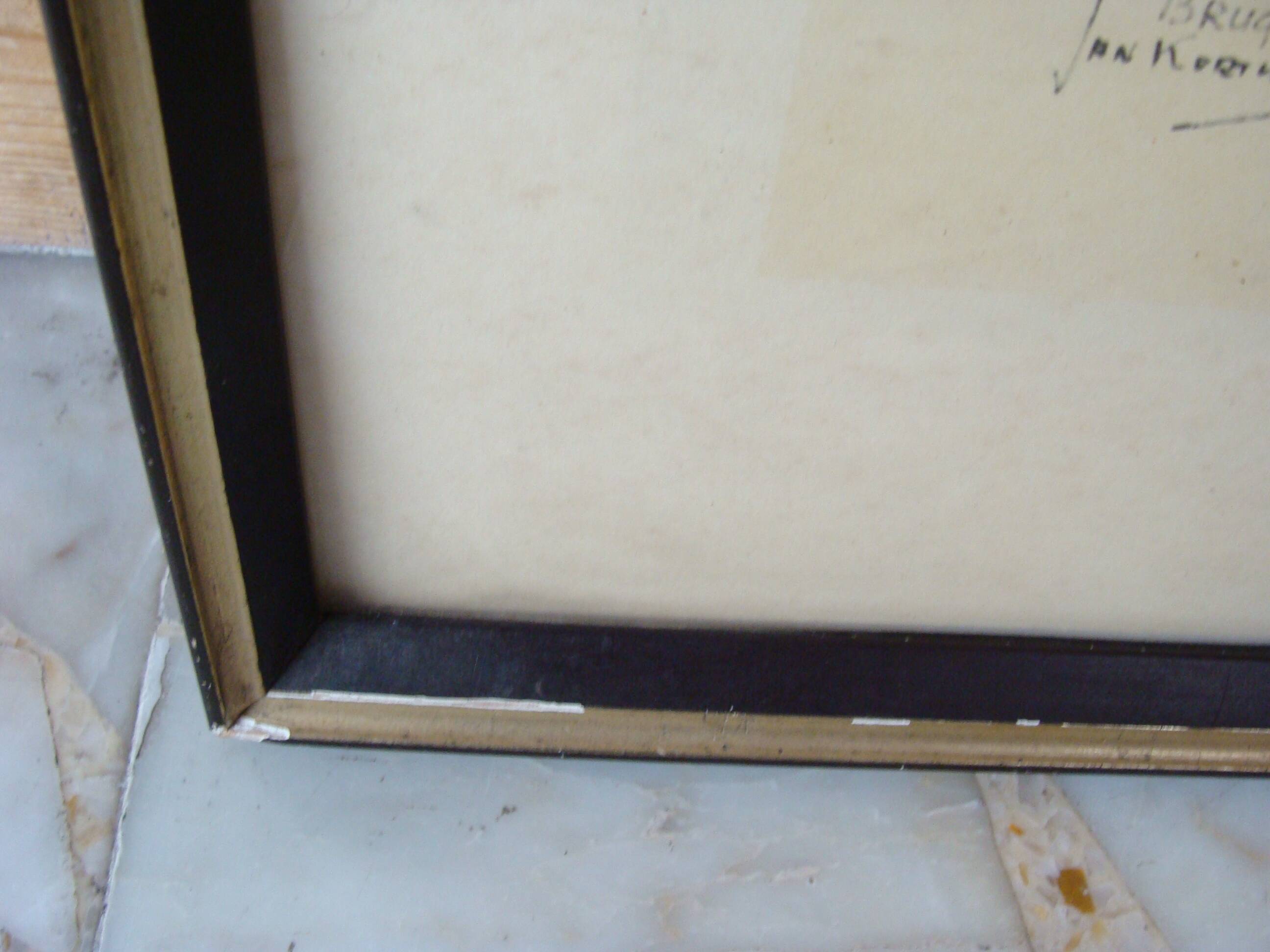 Engraving of Brugge / Jon Korthals