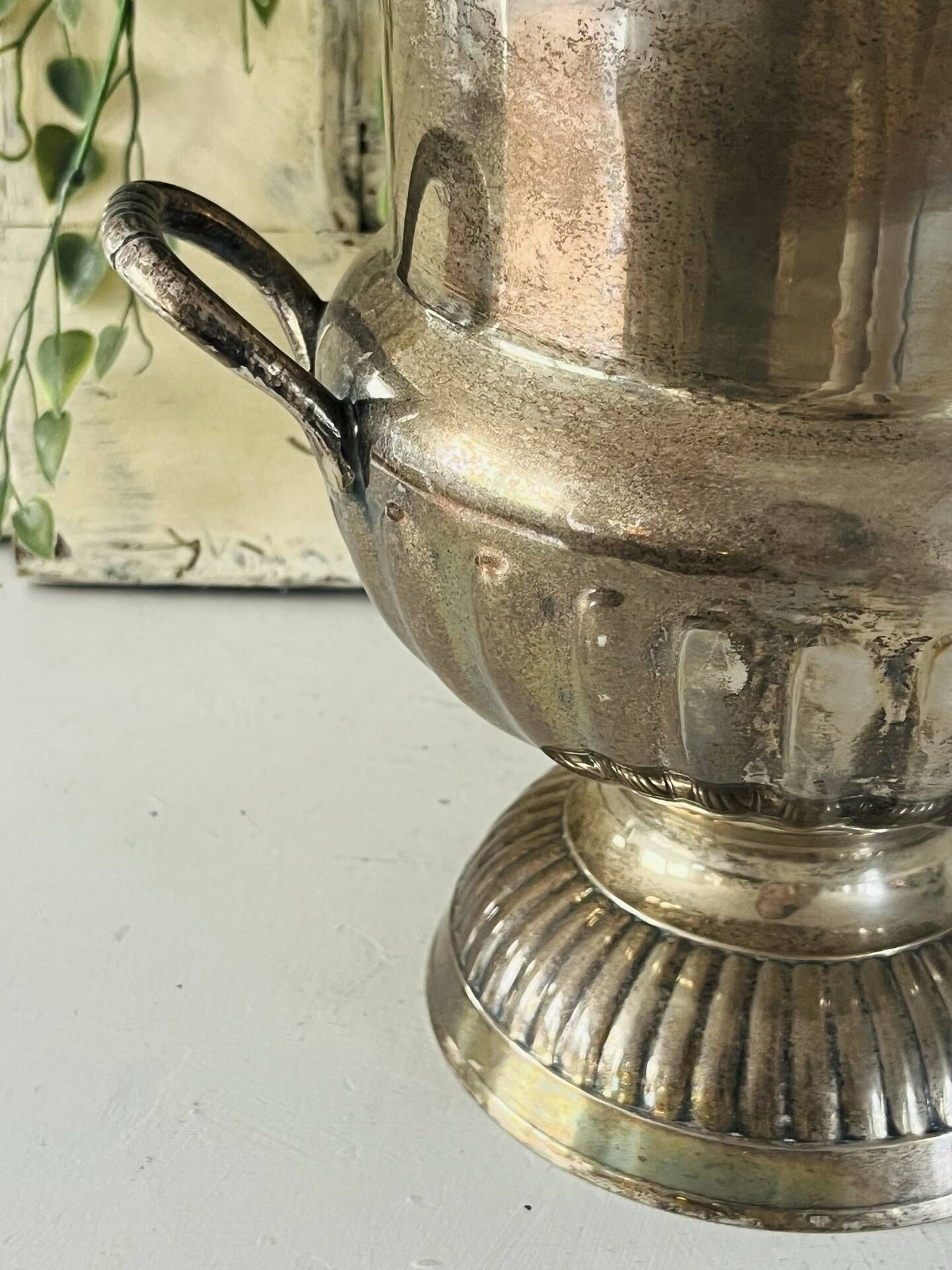Champagne bucket Silver Plated Medici with Handles,