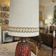 Fat lava ceramic lamp