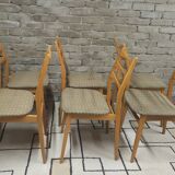 Set de 6 chaises scandinaves par Bähre Mignon Möbel 1960