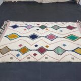 White Beni Ourain rug 150/250cm