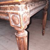 Pair of cane armchairs from the Louis XVI style