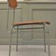 Chaise de style industriel années 60