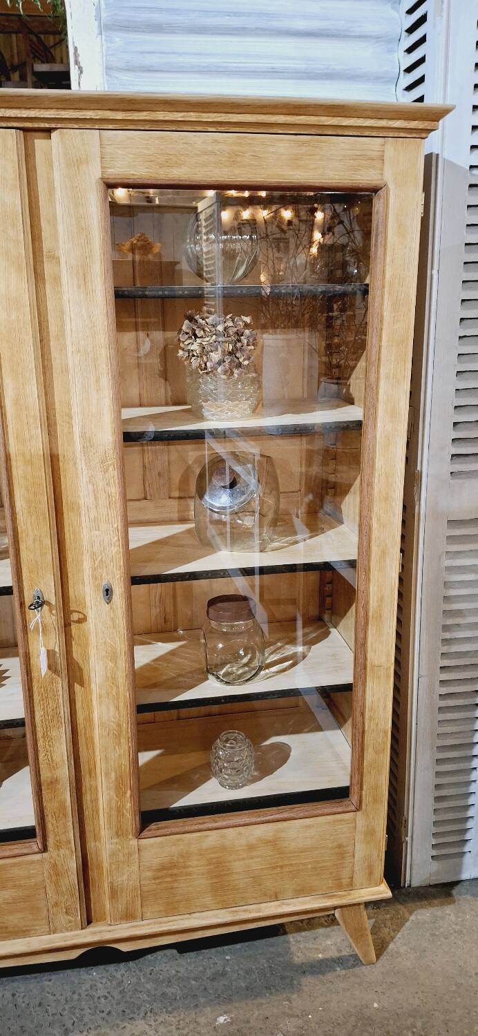 Old glass cabinet