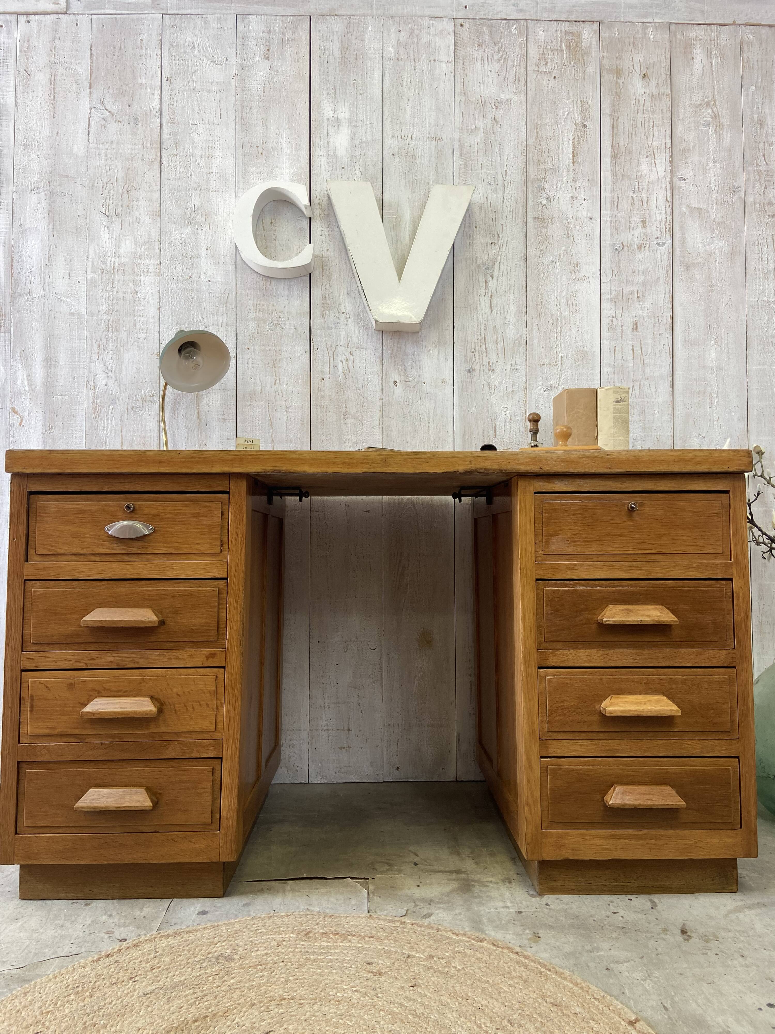 Vintage warden's office