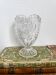 German crystal vase in the shape of a heart