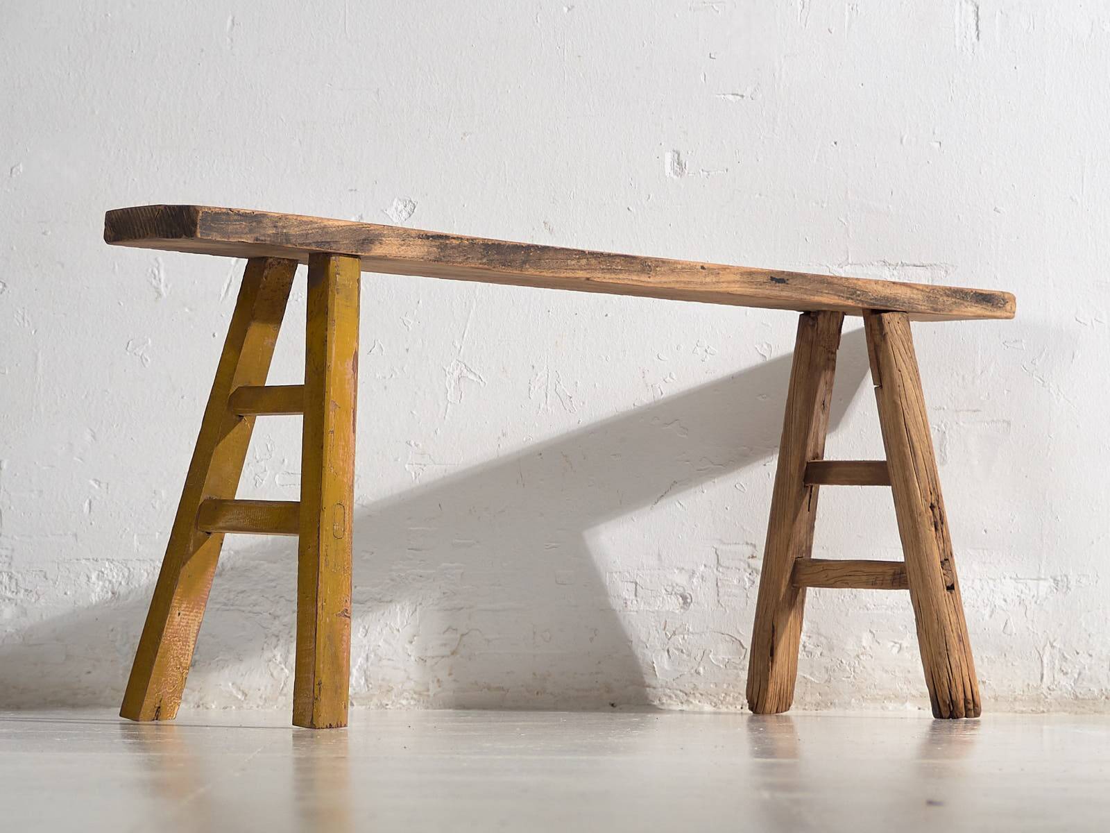 Bench for the foot of the bed, antique (c.1870) #72