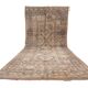 Extra Large Vintage Moroccan Rug  217 x 487 - Berber wool Boho Rug Handmade