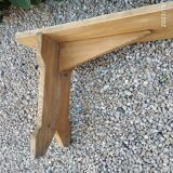 Wooden bench