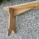 Wooden bench
