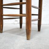 Antique mulched wooden country chair