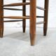 Antique mulched wooden country chair