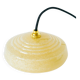 Clichy glass suspension, Yellow, 1930 - 21.5 x 8.5 cm