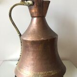 Turkish copper ewer antique