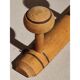 Wooden wall doorbell turned vintage 30-40s