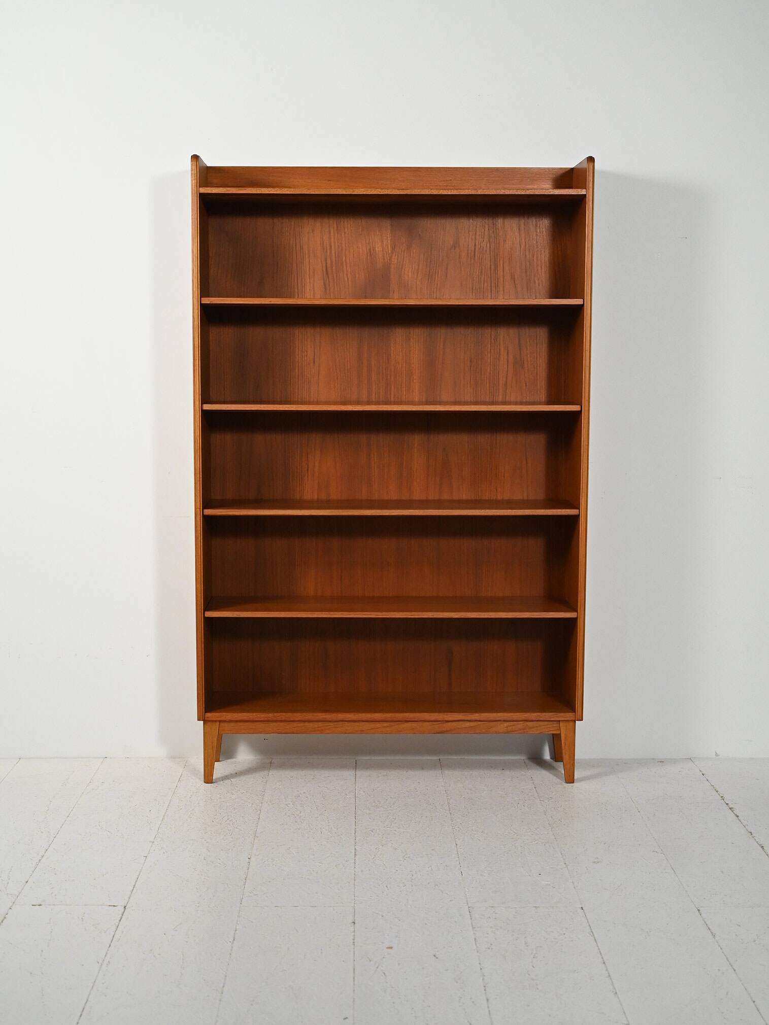 Scandinavian teak bookcase by Ferdinand Lundquist, 1960s