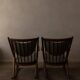 Ensemble de 2 chaises berçantes en teck danois modèle 182 Frank Reenskaug années 1950.