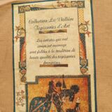 Tapisserie 2 m -Médiévale reproduction fresque croisades Templiers