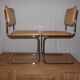 2 chaises Marcel Breuer édition italienne B32