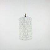 White opal pendant lamp by Peill and Putzler, 1970s, Germany