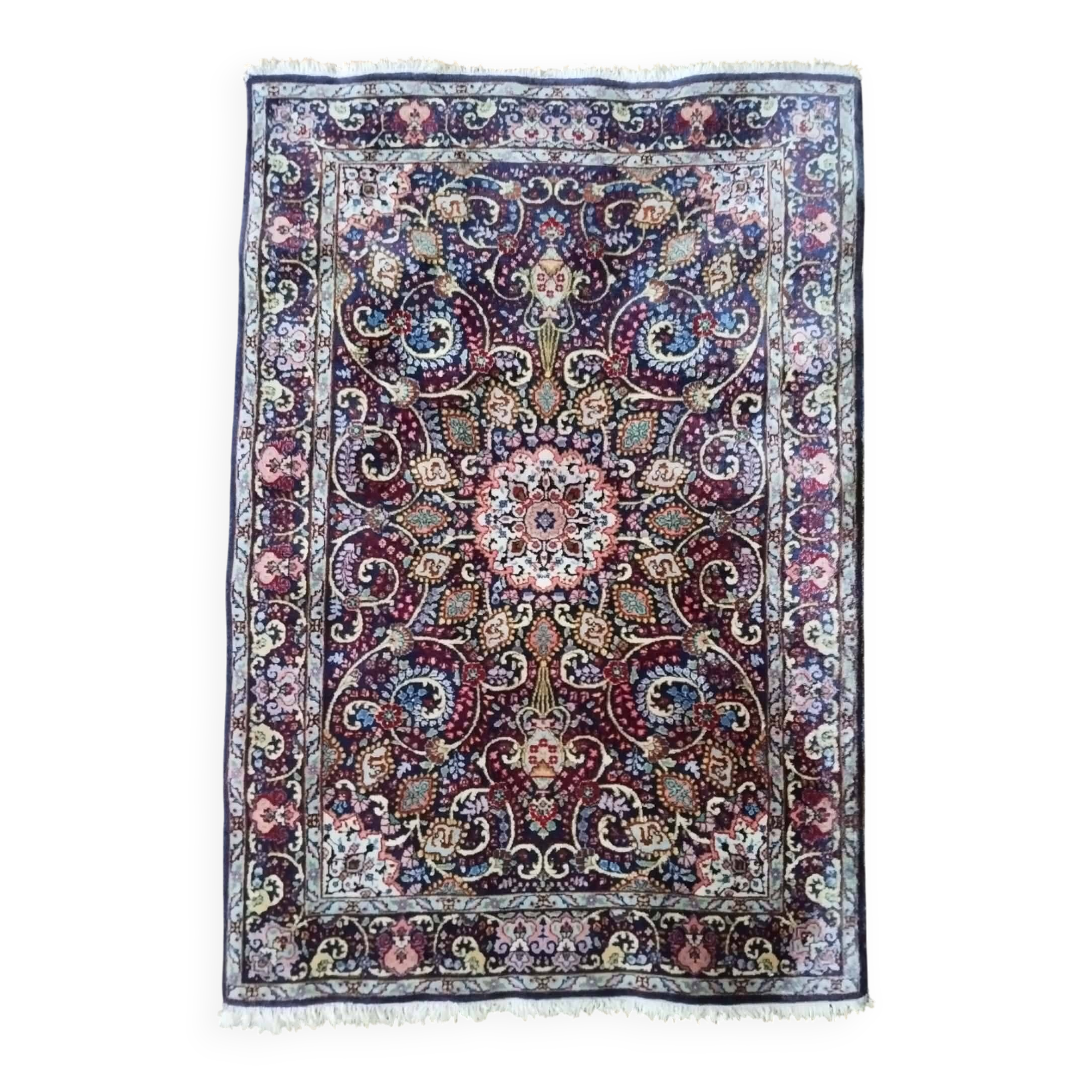 Handmade Persian Tabriz rug 145x100cm