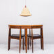 raffia pendant lamp from Temde, 1960s