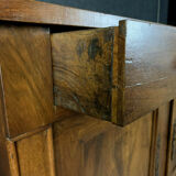 Louis Philippe era buffet in solid walnut