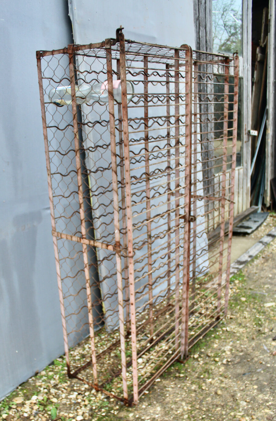 Forged Iron Wine Cellar, capacity 300 bottles