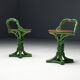 Whimsical Vine Twist Stools, France, Late 20th Century