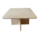 Vintage travertine coffee table