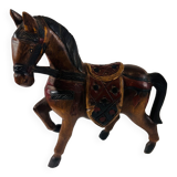 Vintage wooden horse