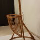 Rattan lamppost period 1960