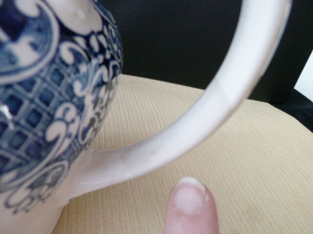 Coffee Maker, Pourer Royal Sphinx Cambridge Decor Old England Blue