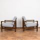 Paire de fauteuils par Z. Bączyk, années 1960