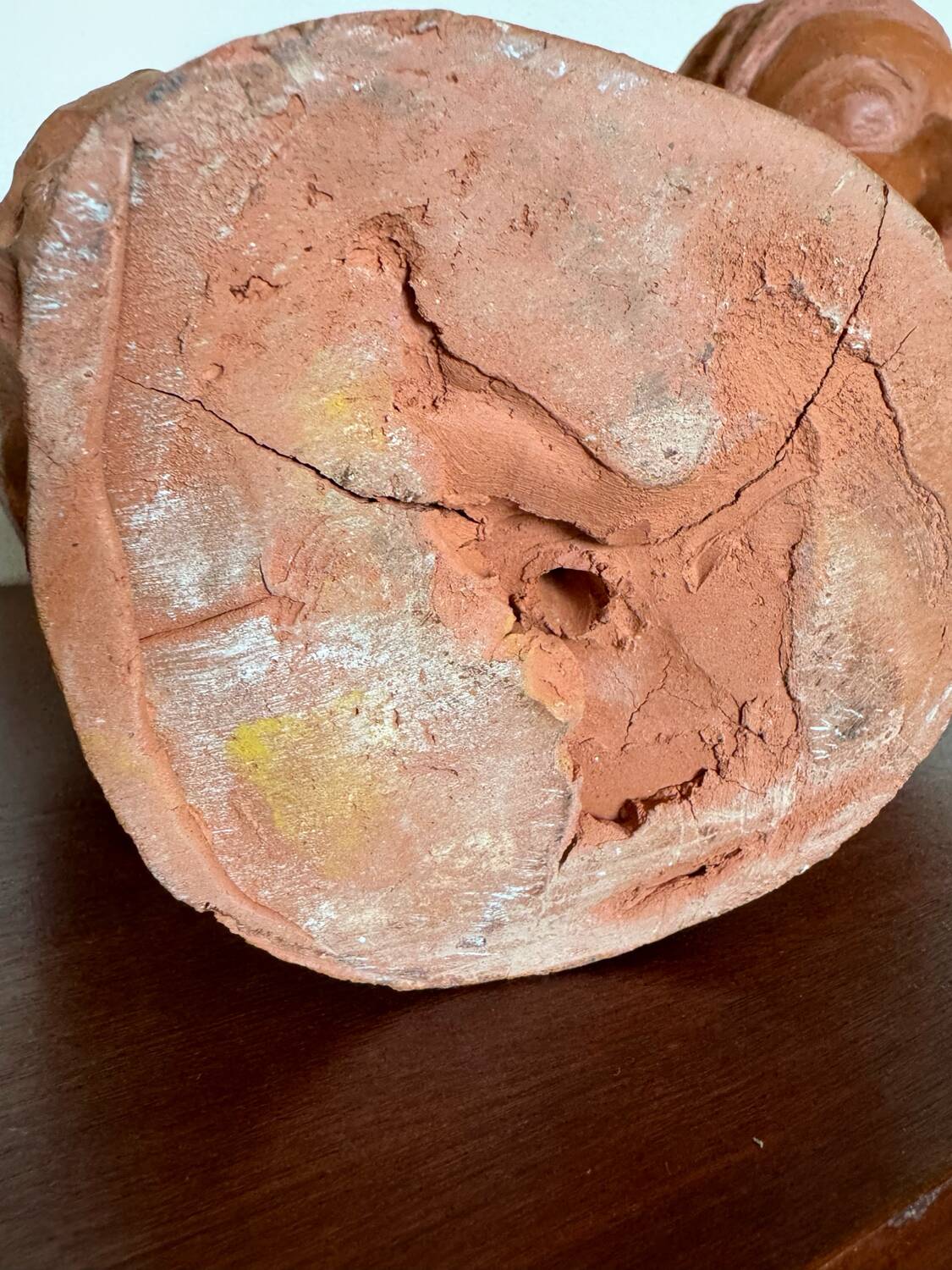 Terracotta head sculptures - 2 pieces