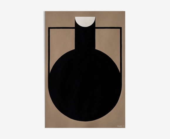 Silhouette d’un vase 01