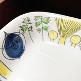 Mid-Century decorative bowl plate in Swedish ceramic, Picknick by Marianne Westman for Rörstrand, 1950s.