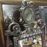 Louis XVI style mirror decorated in wood