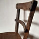 Wooden bistro chair from the 1920s